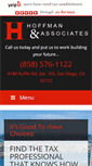 Mobile Screenshot of hoffmantaxesandaccounting.com